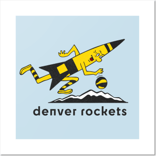 Defunct Denver Rockets Basketball 1973 Posters and Art